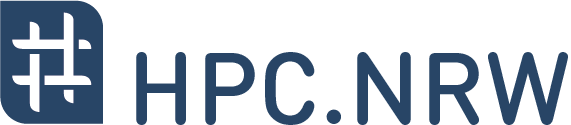 Logo of the HPC.NRW project